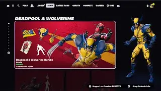 NEW WOLVERINE AND DEADPOOL BUNDLE! Fortnite Item Shop [July 26th, 2024]