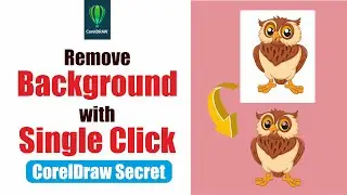 Remove Background with Single click | CorelDraw Secret | CorelDraw Tutorial