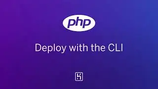 PHP on Heroku  Deploy with the CLI