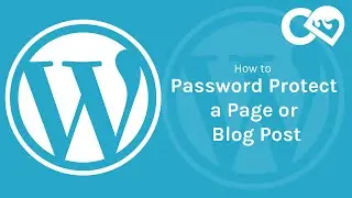 How to Password Protect a Page or Blog Post in WordPress (No Plugin Needed) - EASY!