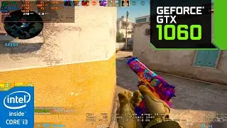 CS:GO : GTX 1060 3GB + i3-10105F