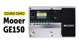 Mooer GE150 - Sound Demo (no talking)