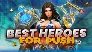 TOP 10 HEROES FOR PUSHING TOWERS MOBILE LEGENDS