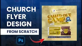 Church Flyer Design + Tips and Tricks || Photoshop Tutorial