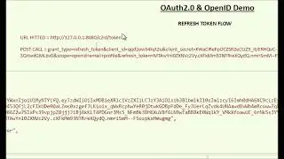 Refresh Token Flow - OAuth2.0&OpenID_8