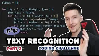 Coding Challenge #1 | PHP OCR / Text Recognition | Part 2: Recognizing Capital Letters