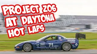 C5 Corvette Track Car Hot Laps at Daytona