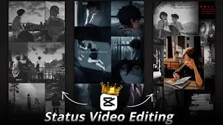 New Viral Photo Collage Sad Status Video Editing | Facebook Viral Status Editing | Capcut Video edit