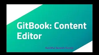 GitBook: Content Editor