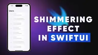 Shimmering effect in SwiftUI