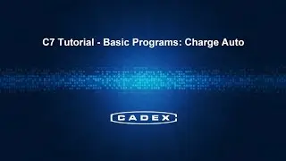 C7 Tutorial - Basic Programs: Charge Auto