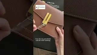 unbox my new Demellier London Vancouver 🤎 linked below 