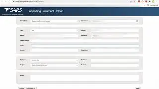 How to Submit Supporting Documentation to SARS