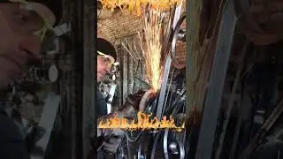 Шлифовка сварных швов.