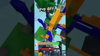 1v3 🐐 #robloxbedwars