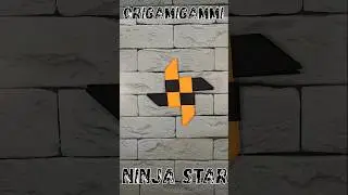 ✴️Origami NINJA STAR made of paper✴️Оригами ЗВЕЗДА НИНДЗЯ из бумаги ✴️