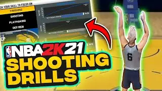 How to UNLOCK SHOOTING DRILLS & EARN BADGES FAST in 2K21