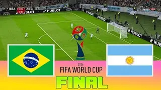 BRAZIL vs ARGENTINA - Final FIFA World Cup 2026 | Full Match All Goals | Football Match