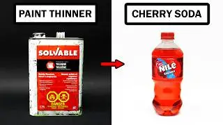 Turning paint thinner into cherry soda