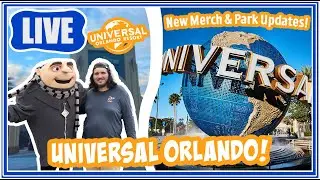 🔴Live: Day at Universal Orlando! - Epic Universe Merch & Mardi Gras - Universal Orlando Livestream