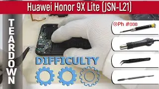 Huawei Honor 9X Lite JSN-L21 📱 Teardown Take apart Tutorial