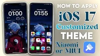 Get iOS 17 Customized Theme for Xiaomi or MIUI using Themes only!