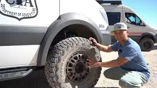 Super Single Wheels for the 3500 Sprinter Van