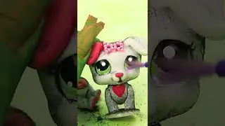 Щенок стал зомби / идеи для кукол ЛОЛ 