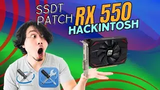 Amd RX 550 Hackintosh SSDT injection