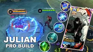 Julian One Shot Pro Build 2024 | Mobile Legends