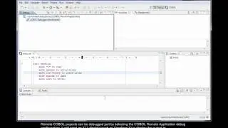 Remote debugging in Visual COBOL for Eclipse