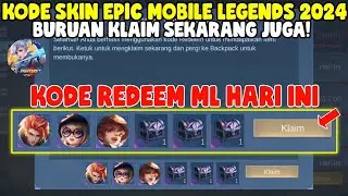 3 KODE REDEEM SKIN EPIC MOBILE LEGENDS TERBARU - KODE REDEEM ML HARI INI AGUSTUS 2024