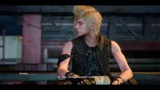 Noctis Comforts Prompto - Longwythe Rest Area Cutscene (Final Fantasy XV)