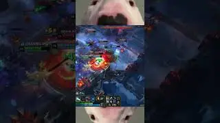 Below average Aurelion Sol gameplay but now there's a dog staring at you #leagueoflegends #shorts