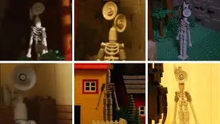 All LEGO Siren Head Sightings (Animation)