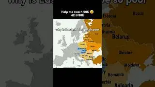 Why is Eastern Europe so poor ? #country #countries #openyoureyes #history #easterneurope #ussr