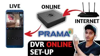 How to Online Prama DVR Full Setup |  Prama DVR ADD in Mobile Phone