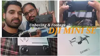 DJI MINI SE Drone Unboxing and Setup🤩 First Look and Review|Drone कैसे उड़ाए🤔 #dji #drone #djiminiSe