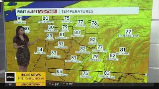 KDKA-TV Afternoon Forecast (7/12)