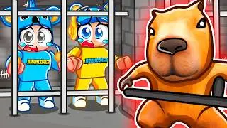 FUGA DA PRISÃO DA CAPIVARA NO ROBLOX ESCAPE - Brancoala Games