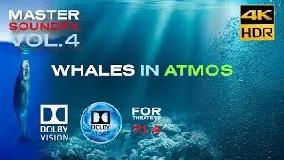 DOLBY ATMOS "Whales in Atmos" - RAY TRACING AUDIO MASTER FX DEMO [4KHDR] DV (DOWNLOAD AVAILABLE)