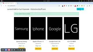Laravel 11 Product Add to Cart Functionality