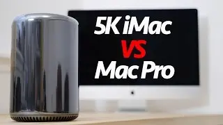 5K Retina iMac VS 6 Core New Mac Pro ~ 4K Video Editing Comparison - Final Cut / Premiere Pro