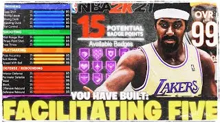 BEST RARE FACILITATING FIVE BUILD IN NBA 2K21 NEXT GEN! (WILT CHAMBERLAIN BUILD!)