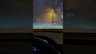 Жёсткий туман в Германии. ￼