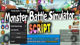 Monster Battle Simulator script – (Kill Aura)