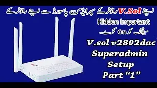 Vsol Router Configuration | Vsol 5g Router Superadmin Setup