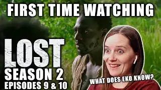 FIRST TIME WATCHING | LOST | Season 2 | Episodes 9 & 10 | TV Reaction | What Does Eko Know?!?