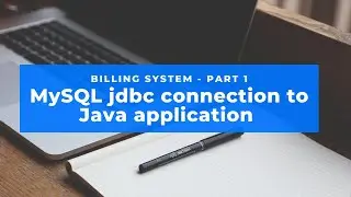 Java Application using Java language and MySql Database | Billing System | Part 1