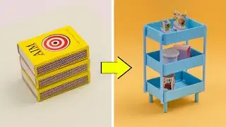 DIY Mini organizer from matchbox || How to make mini organizer for small stuff